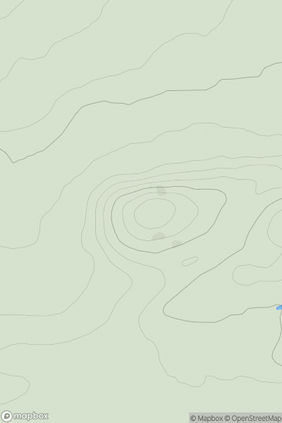 Thumbnail image for Byres Hill [Firth of Forth to the River Tweed] showing contour plot for surrounding peak